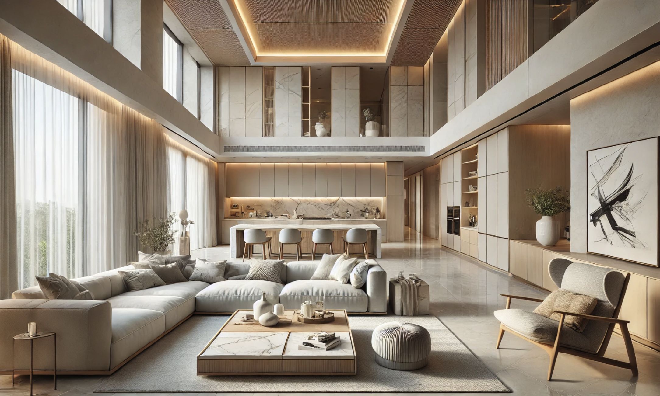 Artekdesign Salon scandinave luxe particulier
